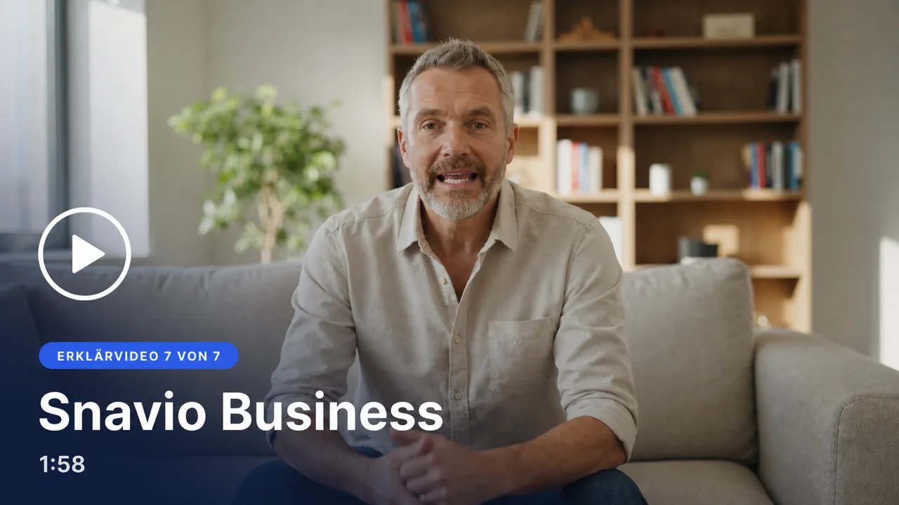 Vorschau zum Video Snavio Business